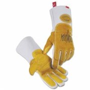 CAIMAN Weld Glove Xl - RWelding Gloves- XL- Tan-Gold- 4 in. 607-1812-XL